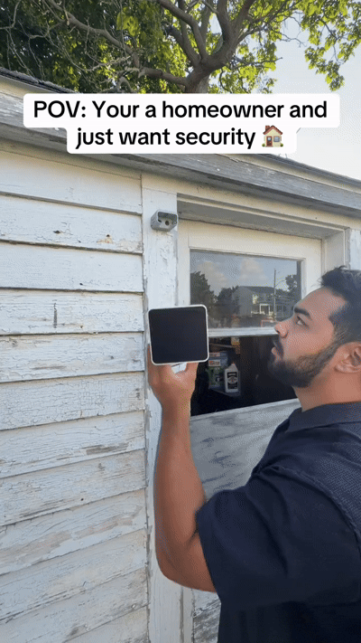 Creator home security product video