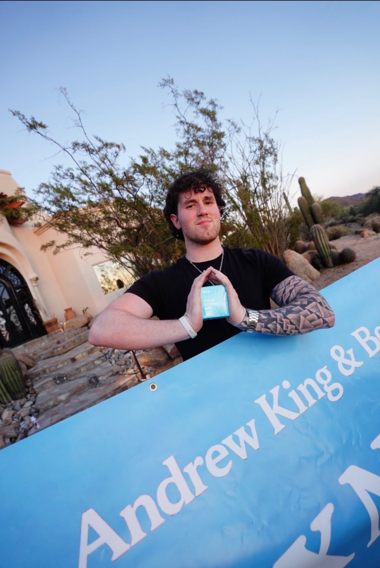 A product featured inside the House of Kings content house